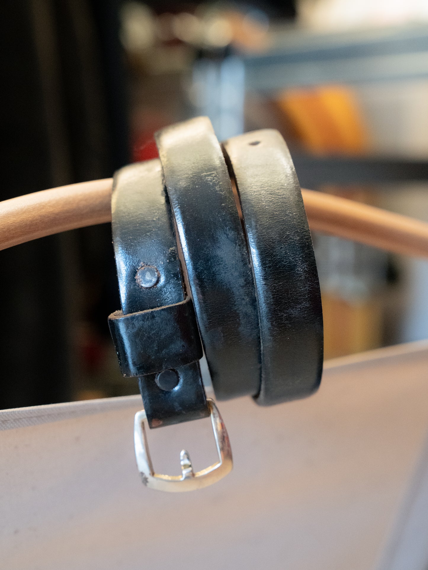 SADDLE LEATHER 20mm Belt - Size 34