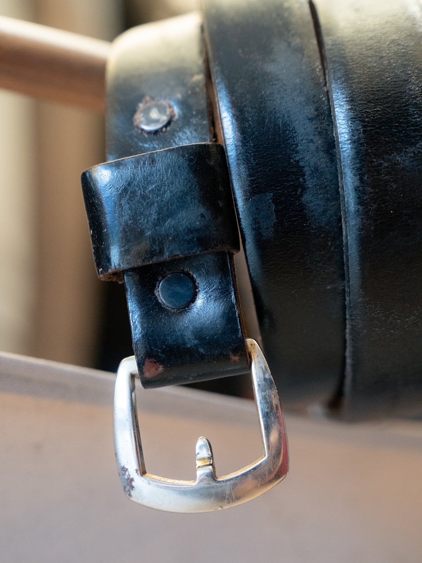 SADDLE LEATHER 20mm Belt - Size 34