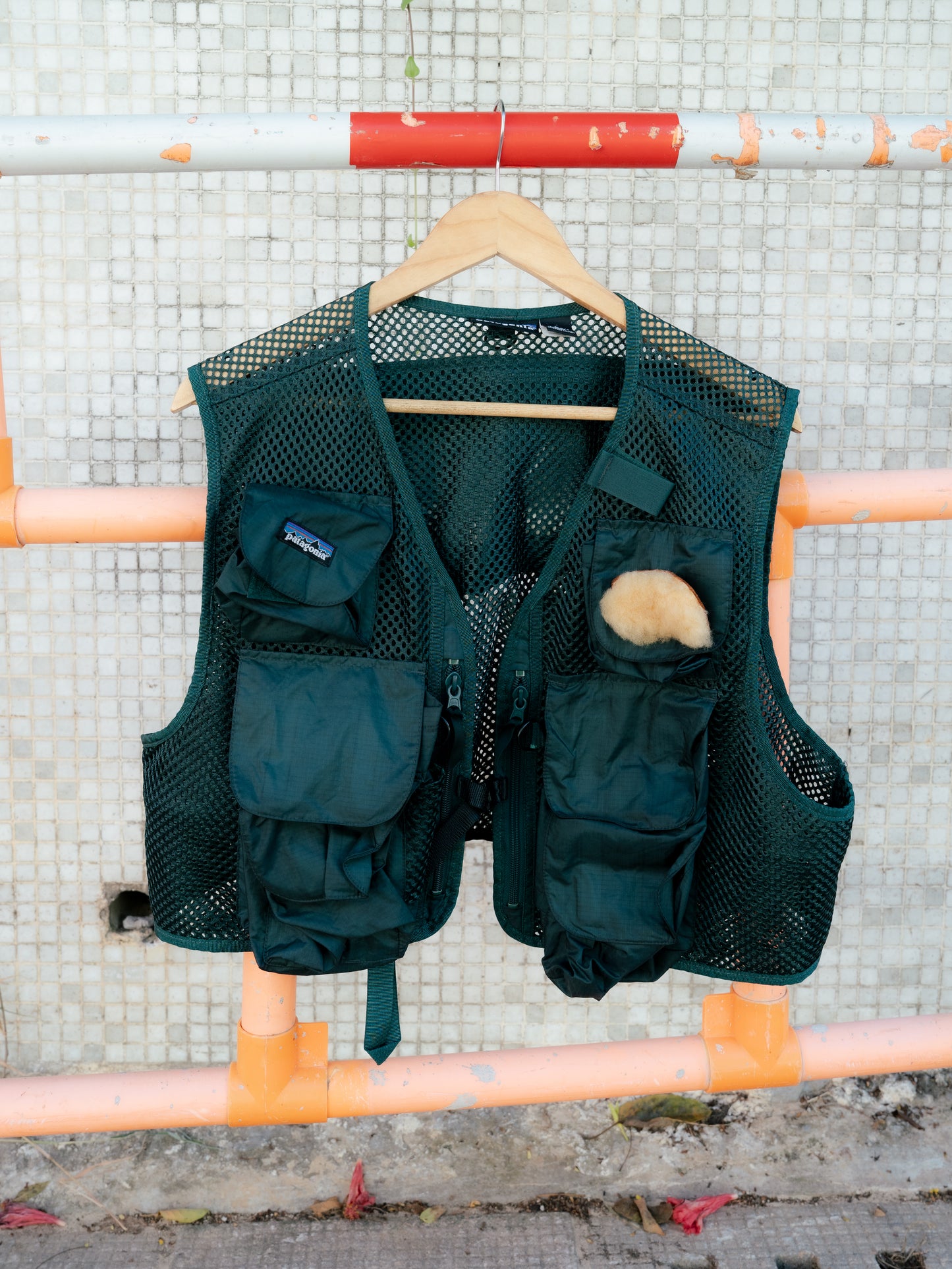 1990s "PATAGONIA" Mesh Fishing Vest