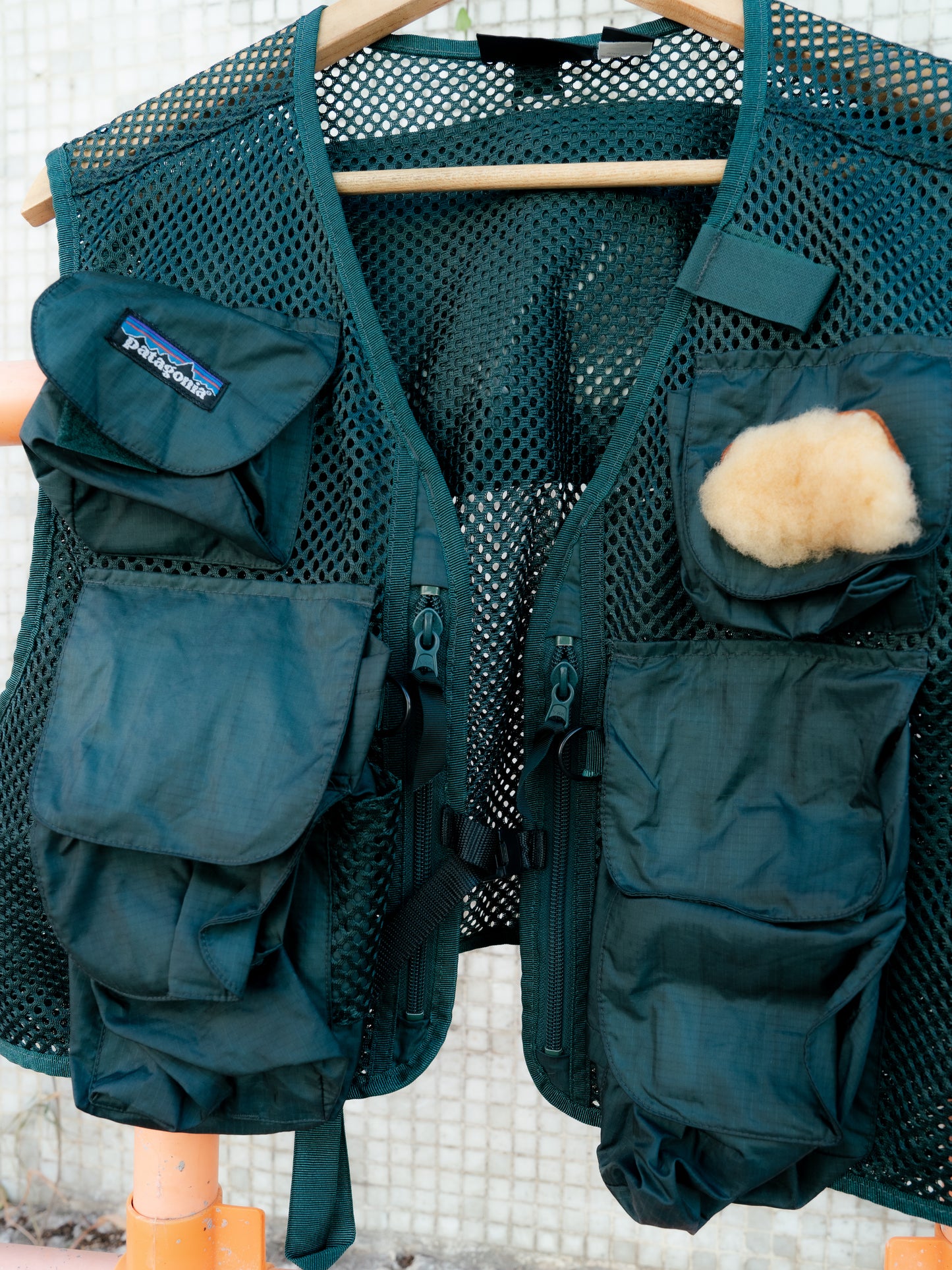 1990s "PATAGONIA" Mesh Fishing Vest