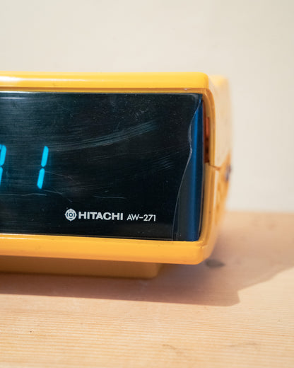 1970s "HITACHI" AW-271 Electronic Digital Alarm Clock 電子式目覚し時計