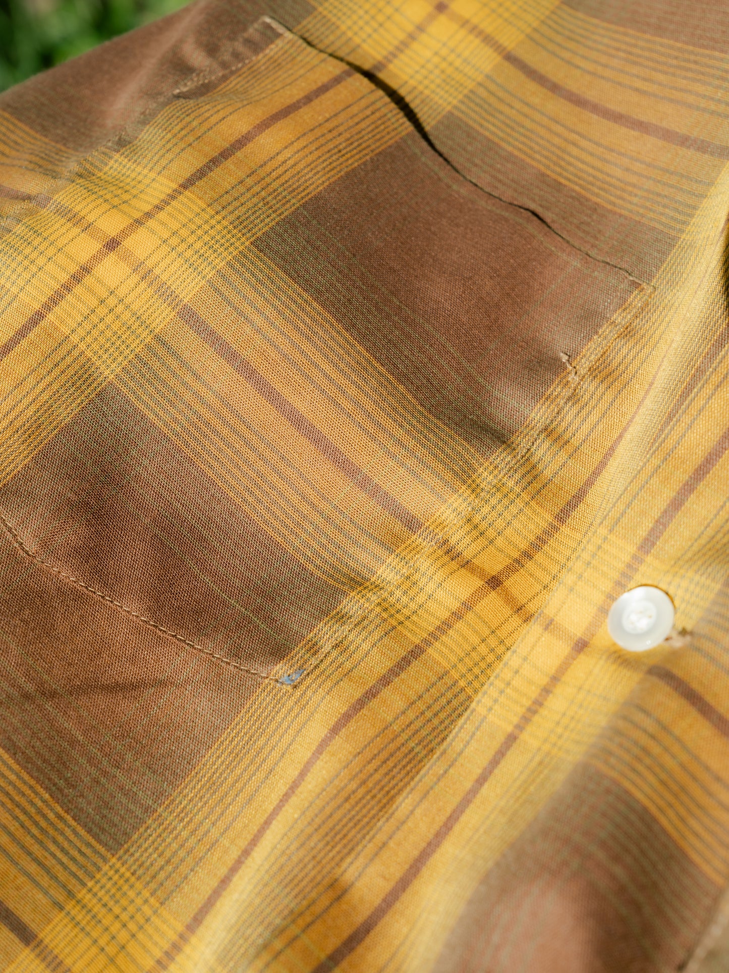 1960s "TOWNCRAFT" Penn Prest Loop Collar Shirt