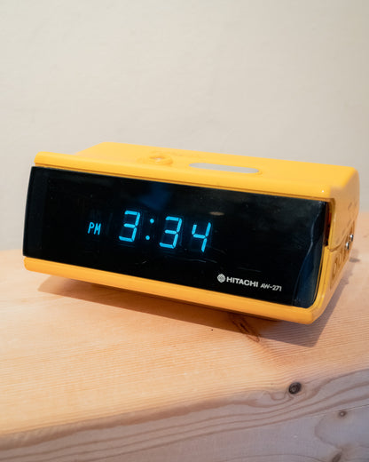 1970s "HITACHI" AW-271 Electronic Digital Alarm Clock 電子式目覚し時計