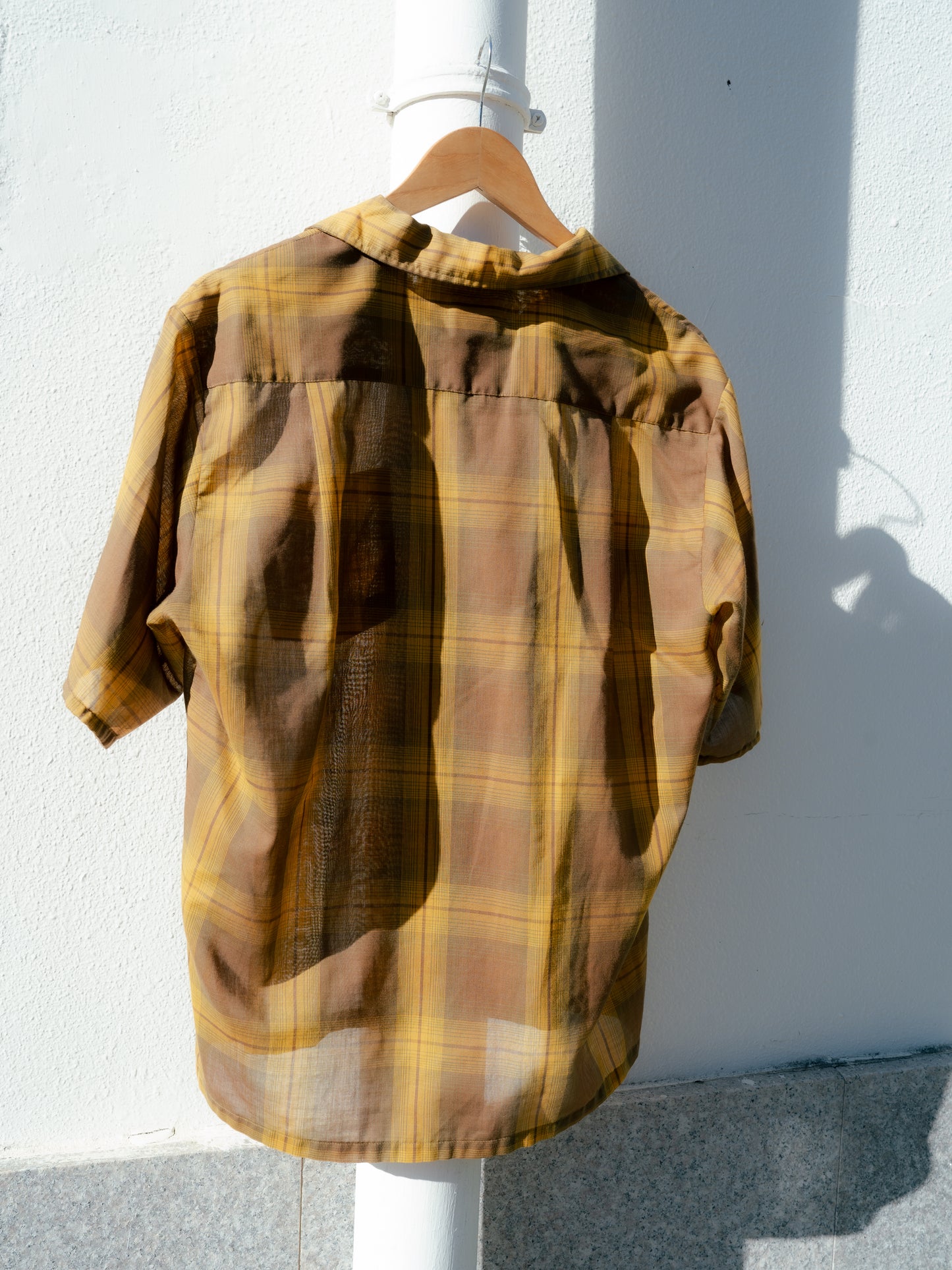 1960s "TOWNCRAFT" Penn Prest Loop Collar Shirt