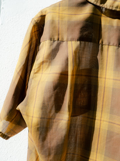 1960s "TOWNCRAFT" Penn Prest Loop Collar Shirt