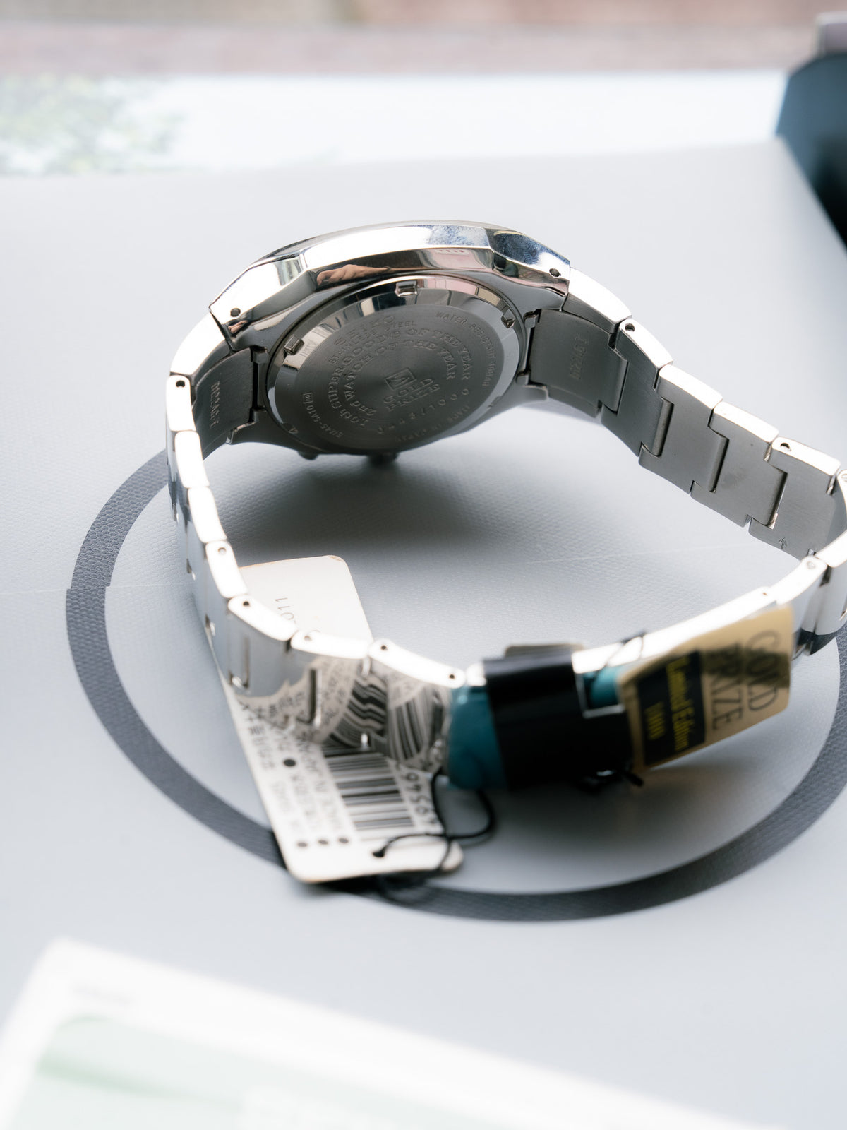Late 1990s SEIKO R-SUS Kinetic Gold Prize Limited 1000 5M65-5A10 Watch