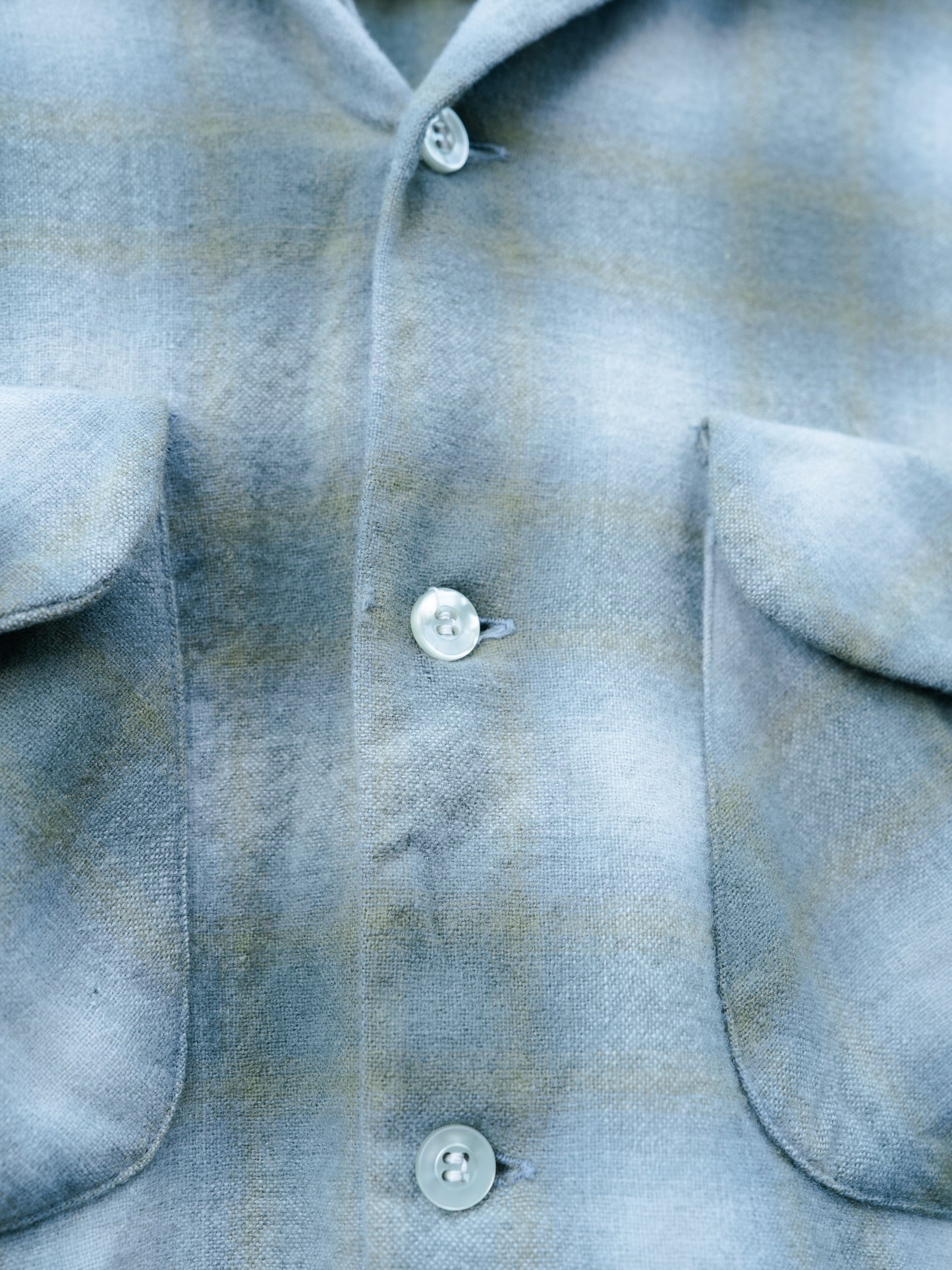 Mid 1960s "PENDLETON" Wool Plaid Board Shirt
