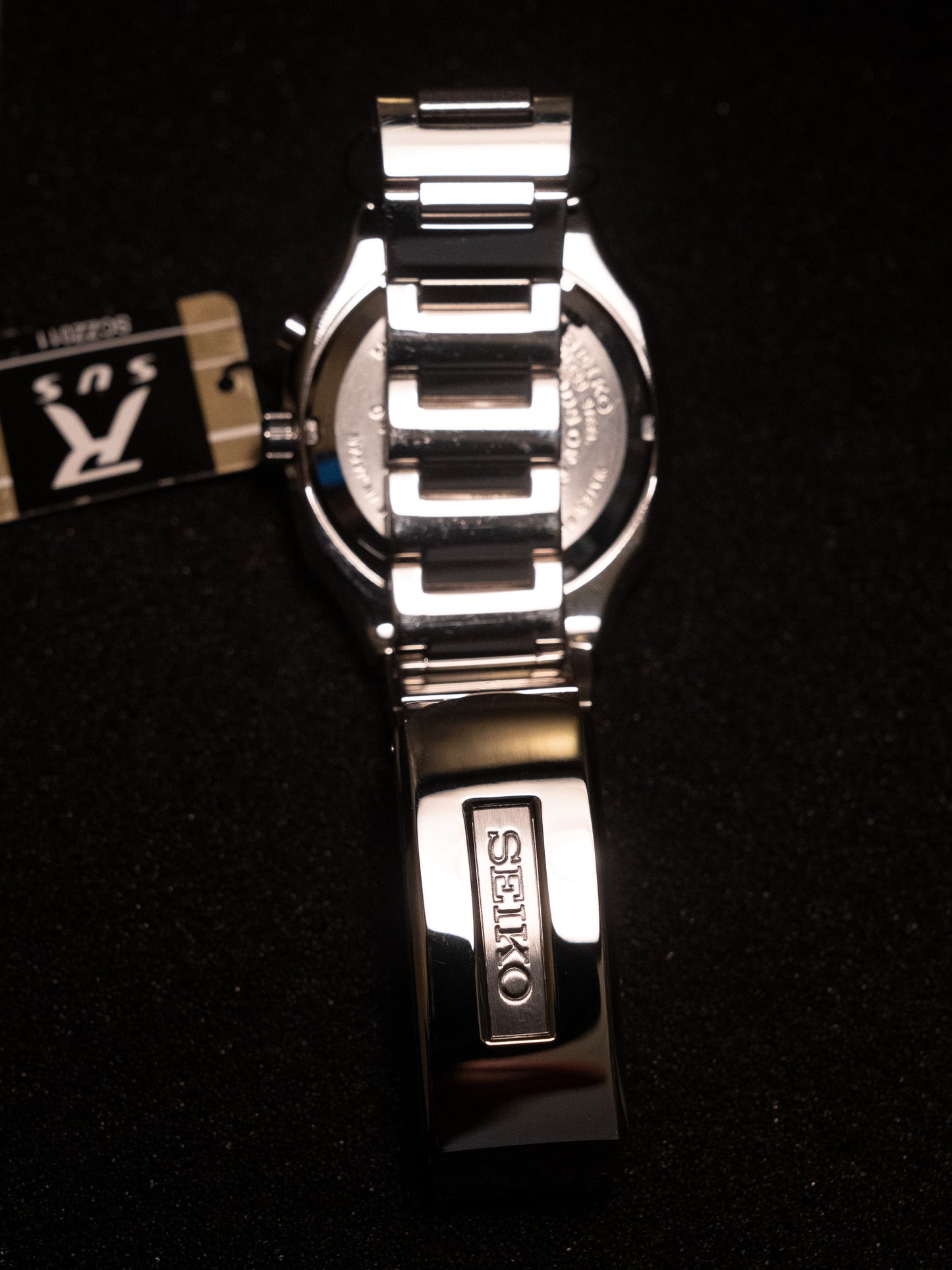 Late 1990s SEIKO R-SUS Kinetic Gold Prize Limited 1000 5M65-5A10 Watch