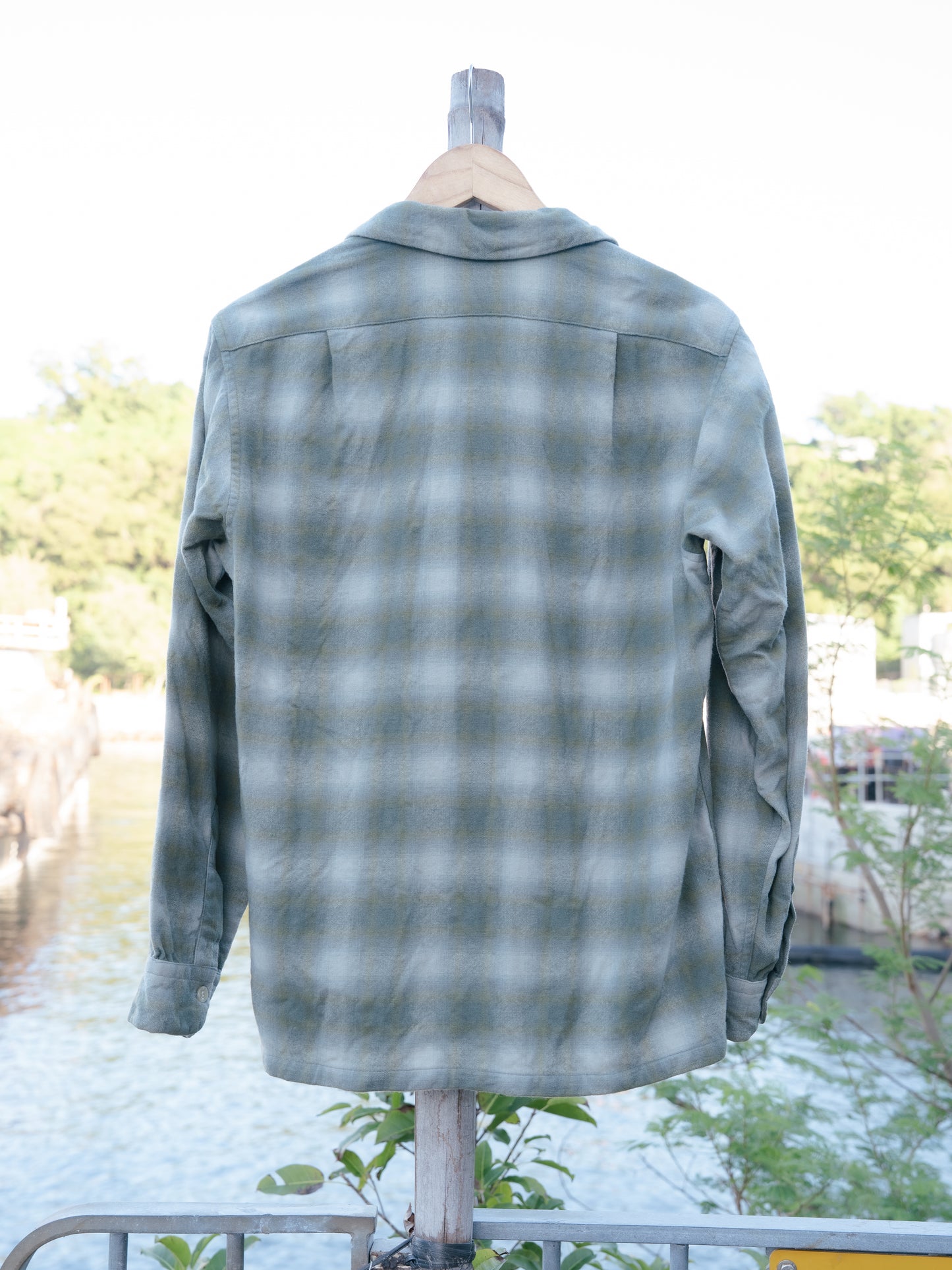 Mid 1960s "PENDLETON" Wool Plaid Board Shirt