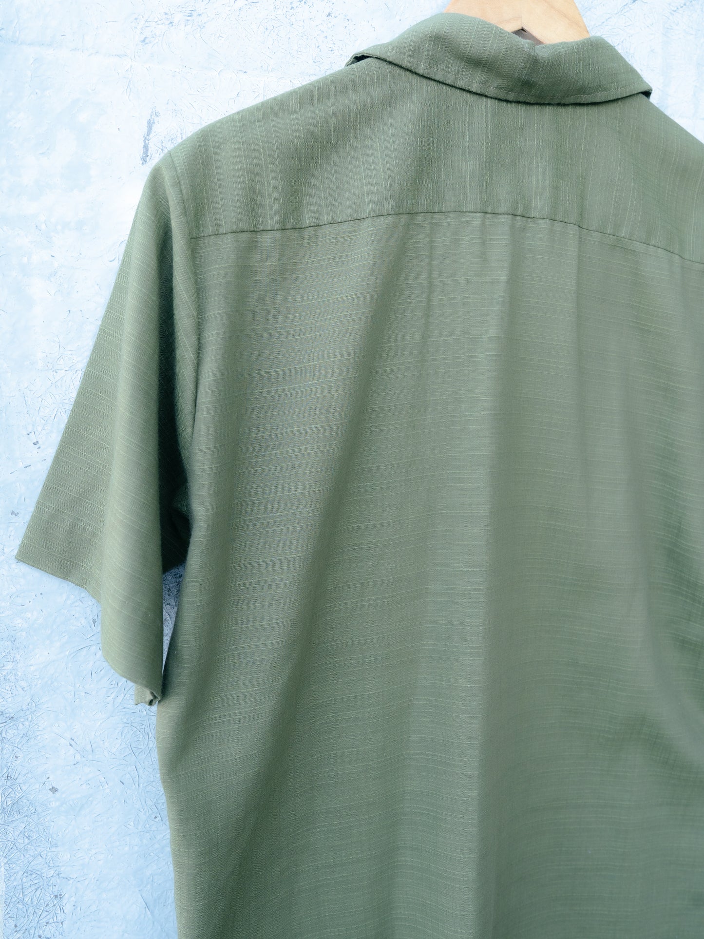 1960s "SEARS" PERMA PREST Loop Collar Shirt