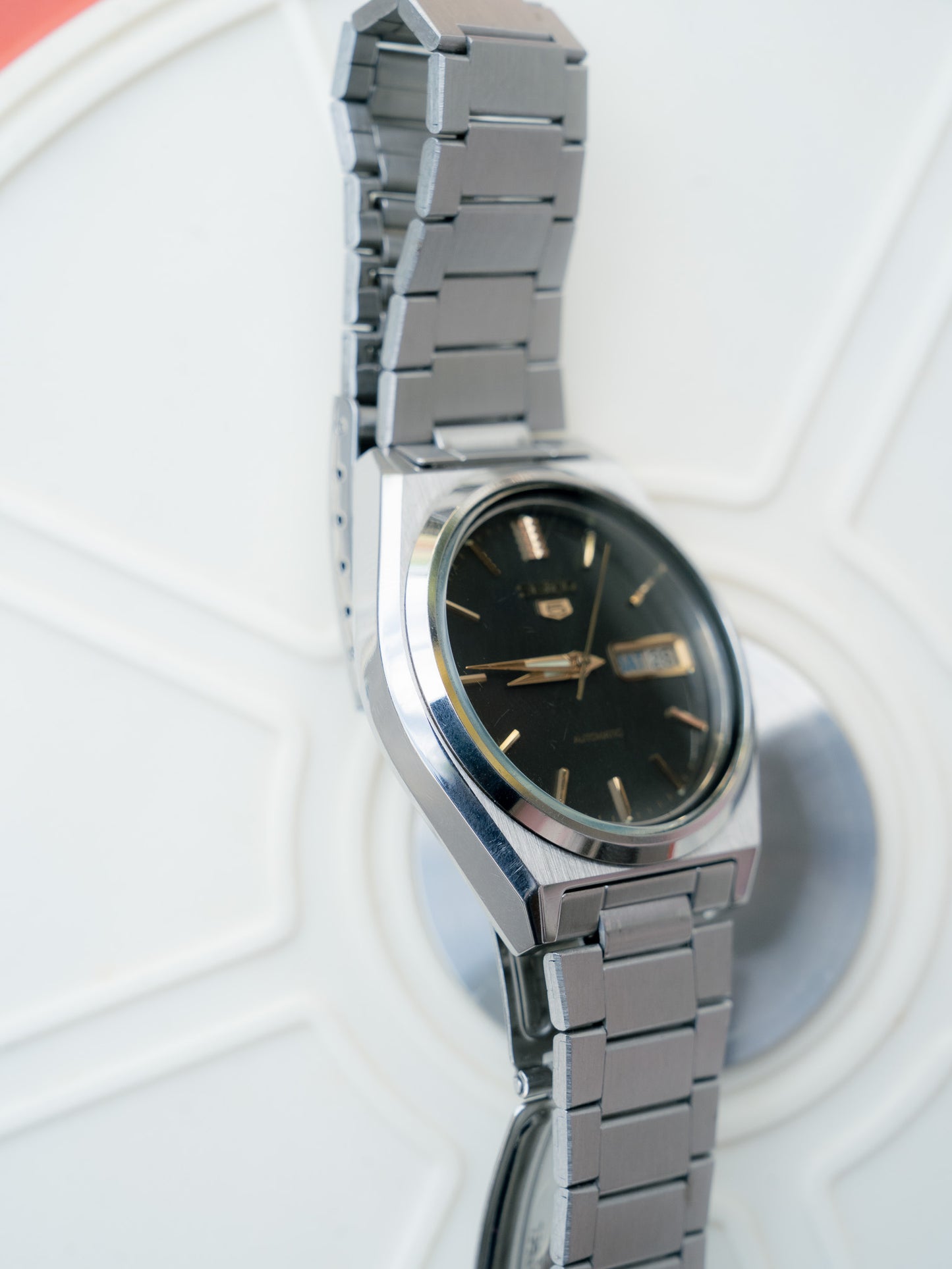 1991 SEIKO 5 Automatic 7009-876A Watch