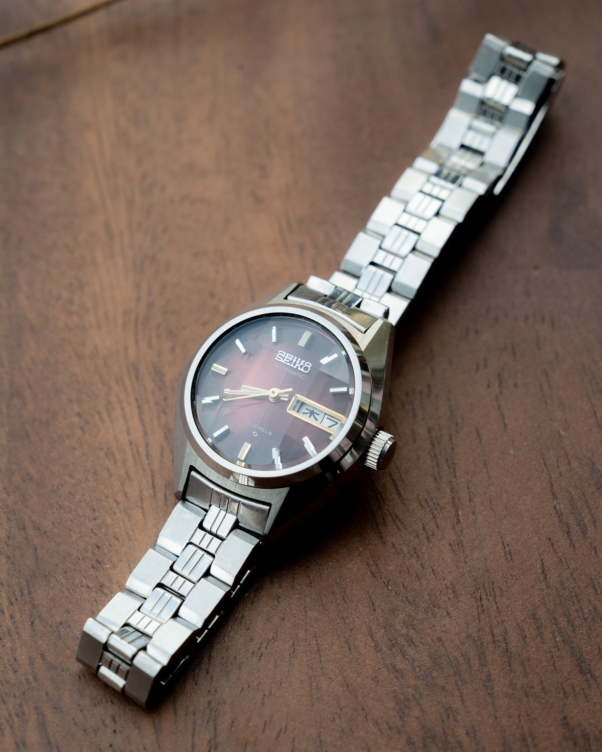 Reloj JDM SEIKO Automático de 21 Joyas 2706-0320 de 1974