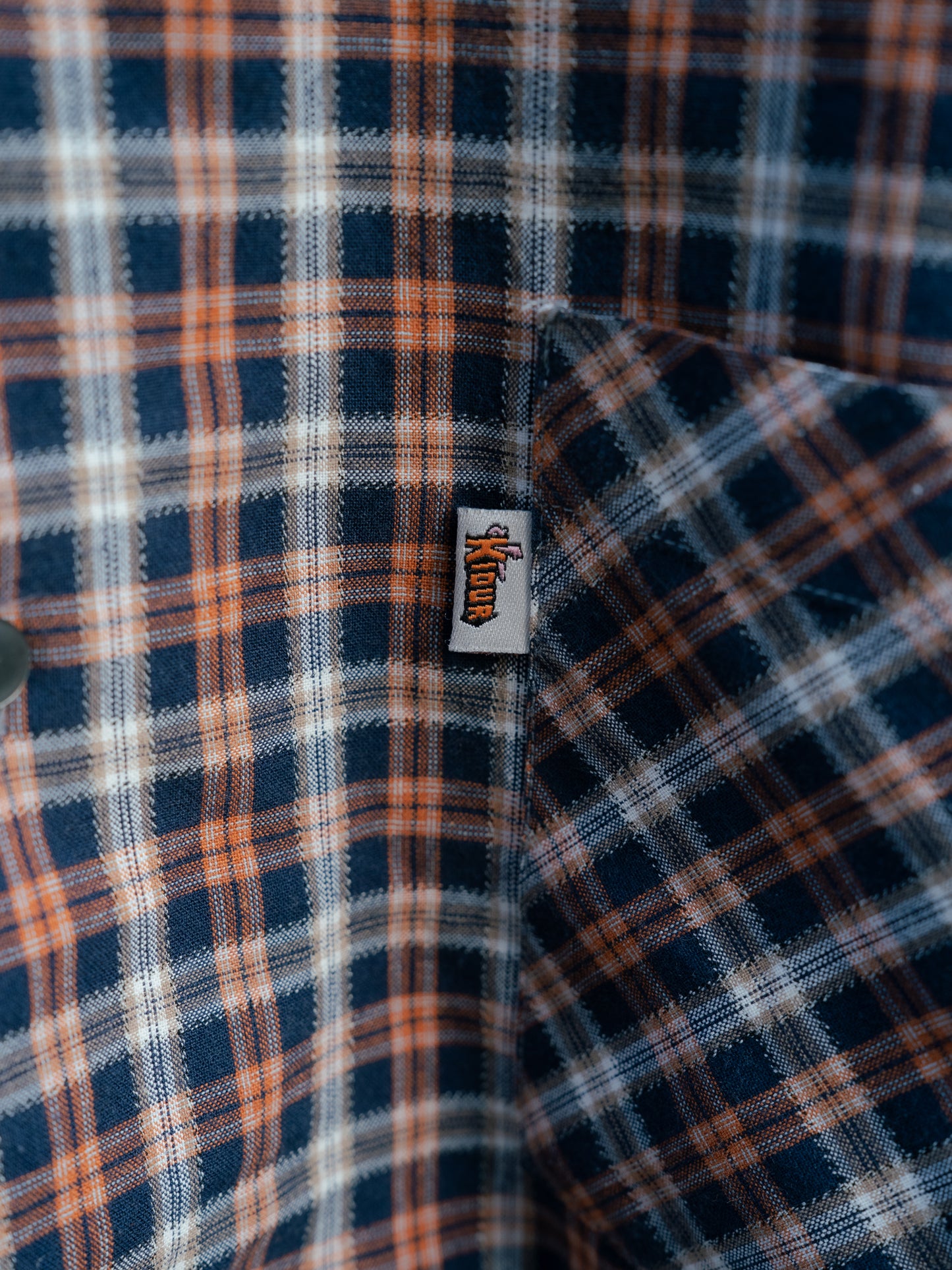 1960s French "KIDUR" Short Sleeve Work Shirt