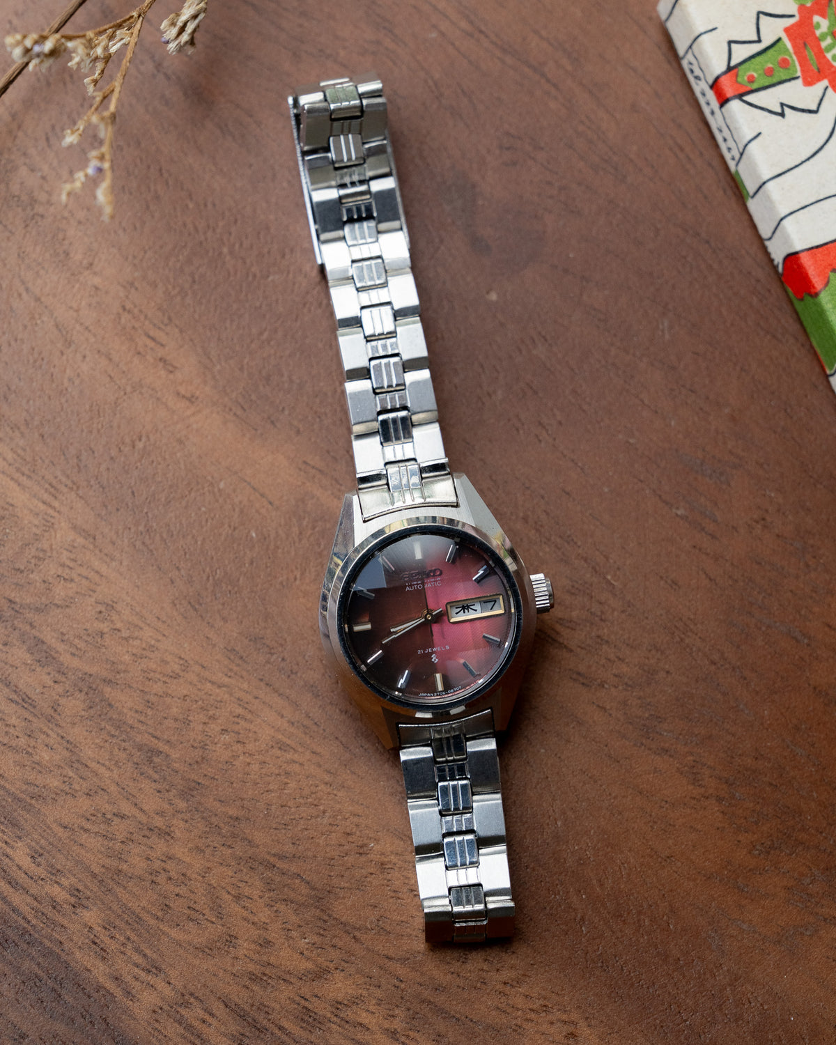 Reloj JDM SEIKO Automático de 21 Joyas 2706-0320 de 1974
