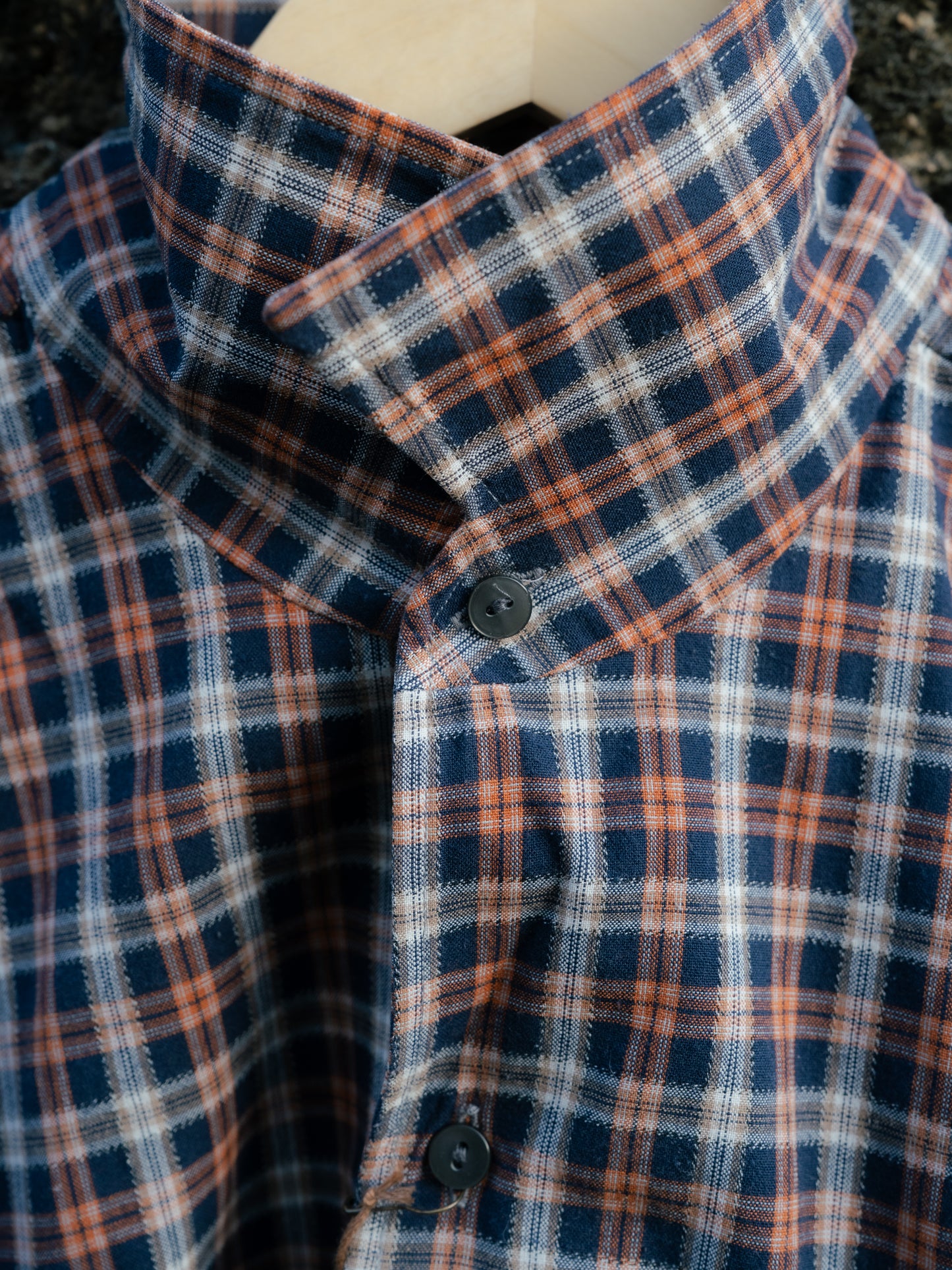 1960s French "KIDUR" Short Sleeve Work Shirt