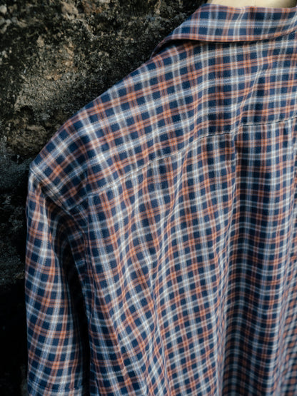 1960s French "KIDUR" Short Sleeve Work Shirt