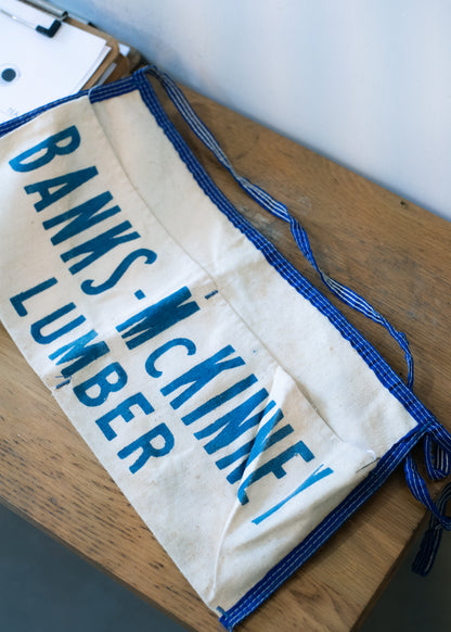 Banks McKinney Lumber Nails Apron
