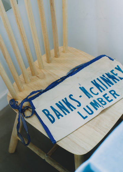 Banks McKinney Lumber Nails Apron