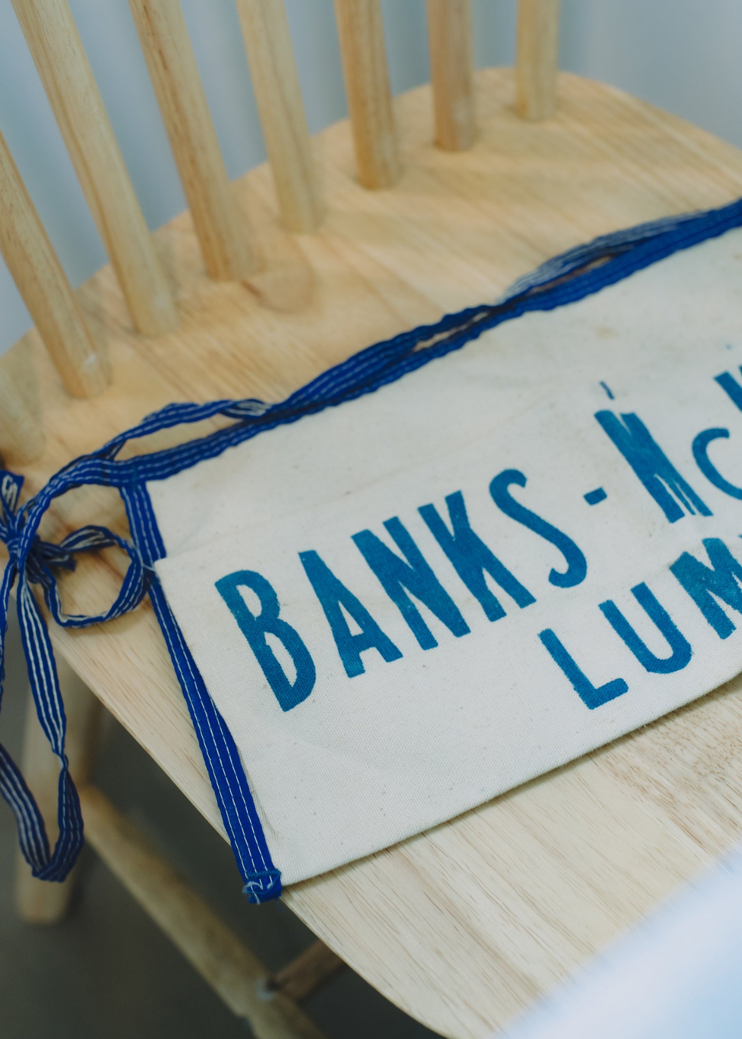 Banks McKinney Lumber Nails Apron