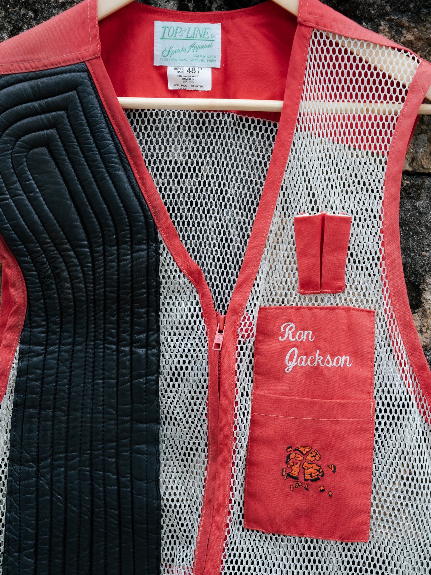 "TOP OF THE LINE CO." Shooting Vest