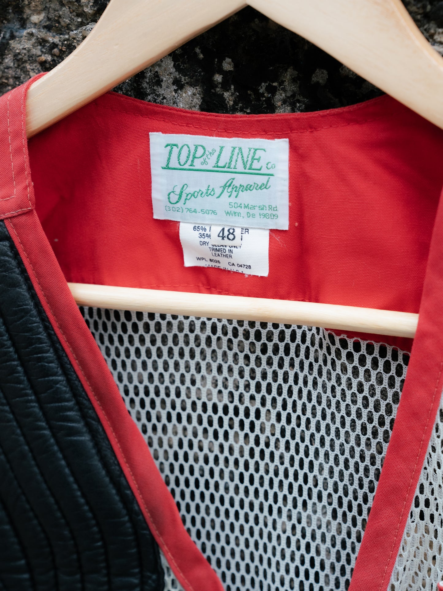 "TOP OF THE LINE CO." Shooting Vest