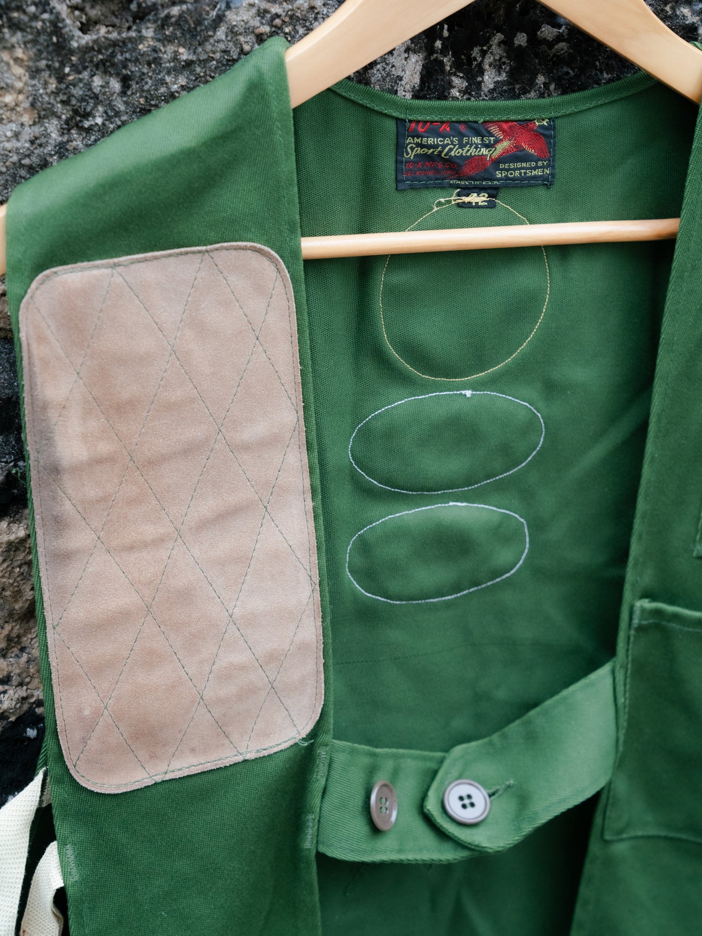 1970s "10-X MFG. CO." Game Vest