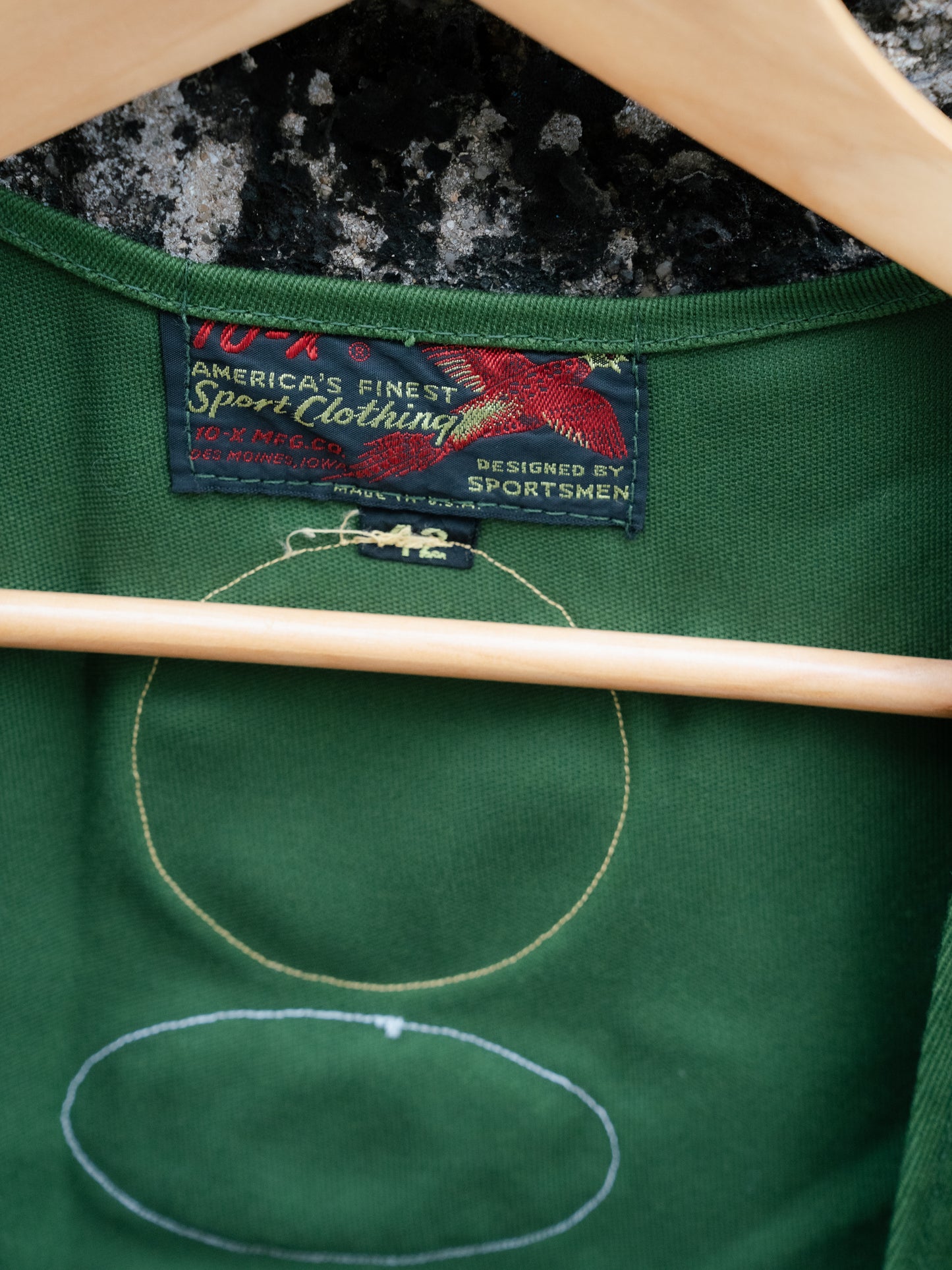 1970s "10-X MFG. CO." Game Vest