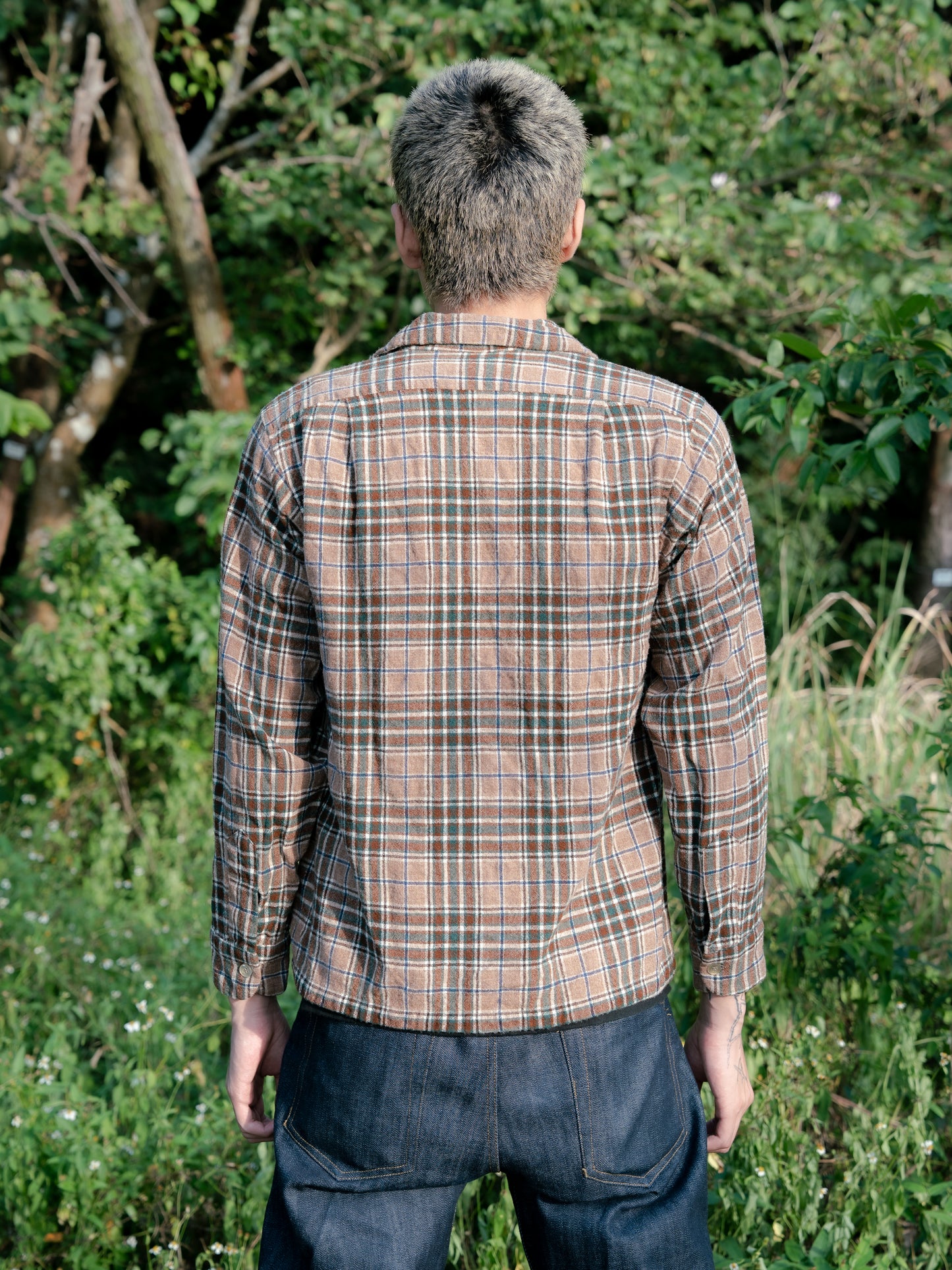 1970s "PENDLETON" Wool Plaid Board Shirt
