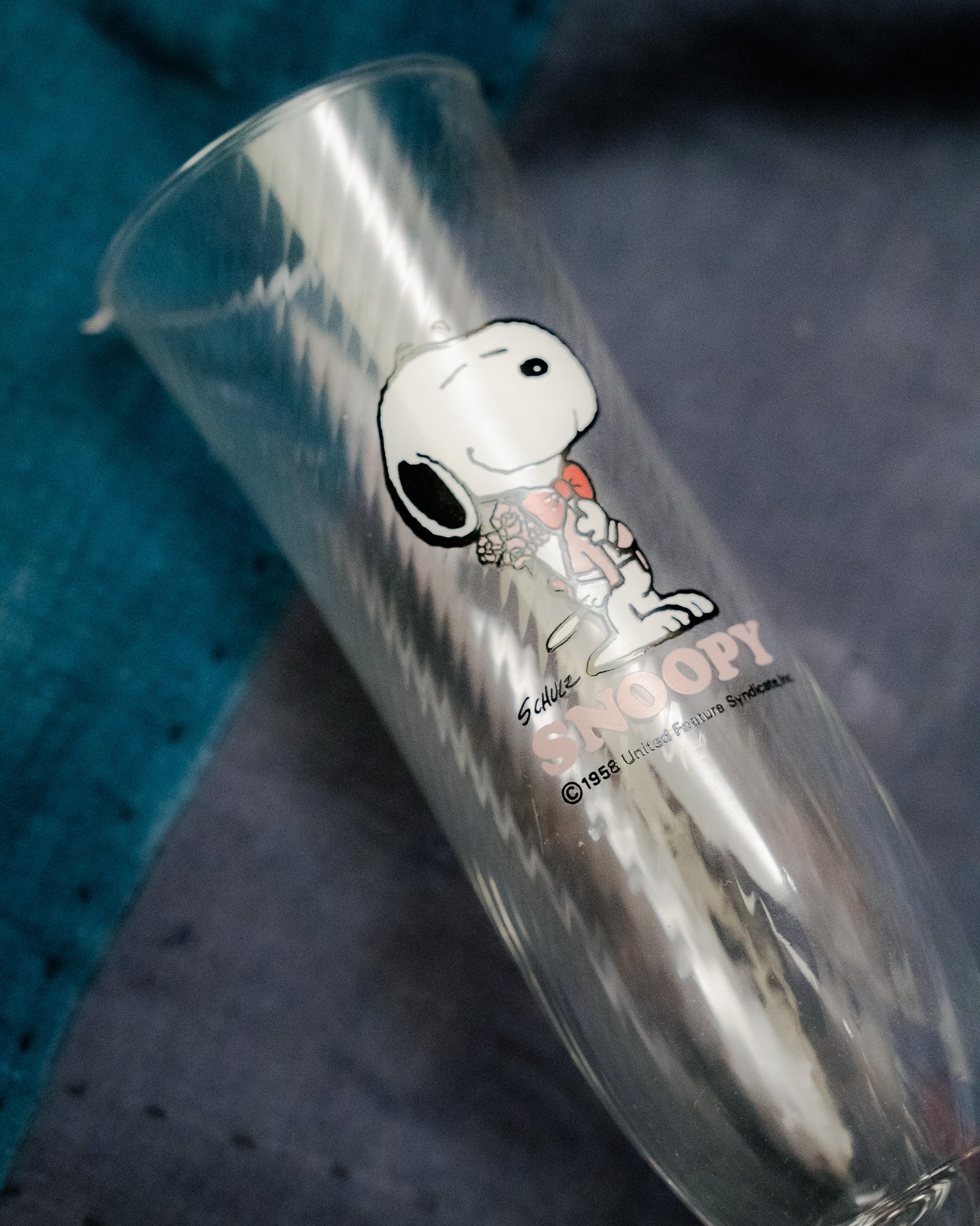 SNOOPY Glass Cup Set - 5 pieces