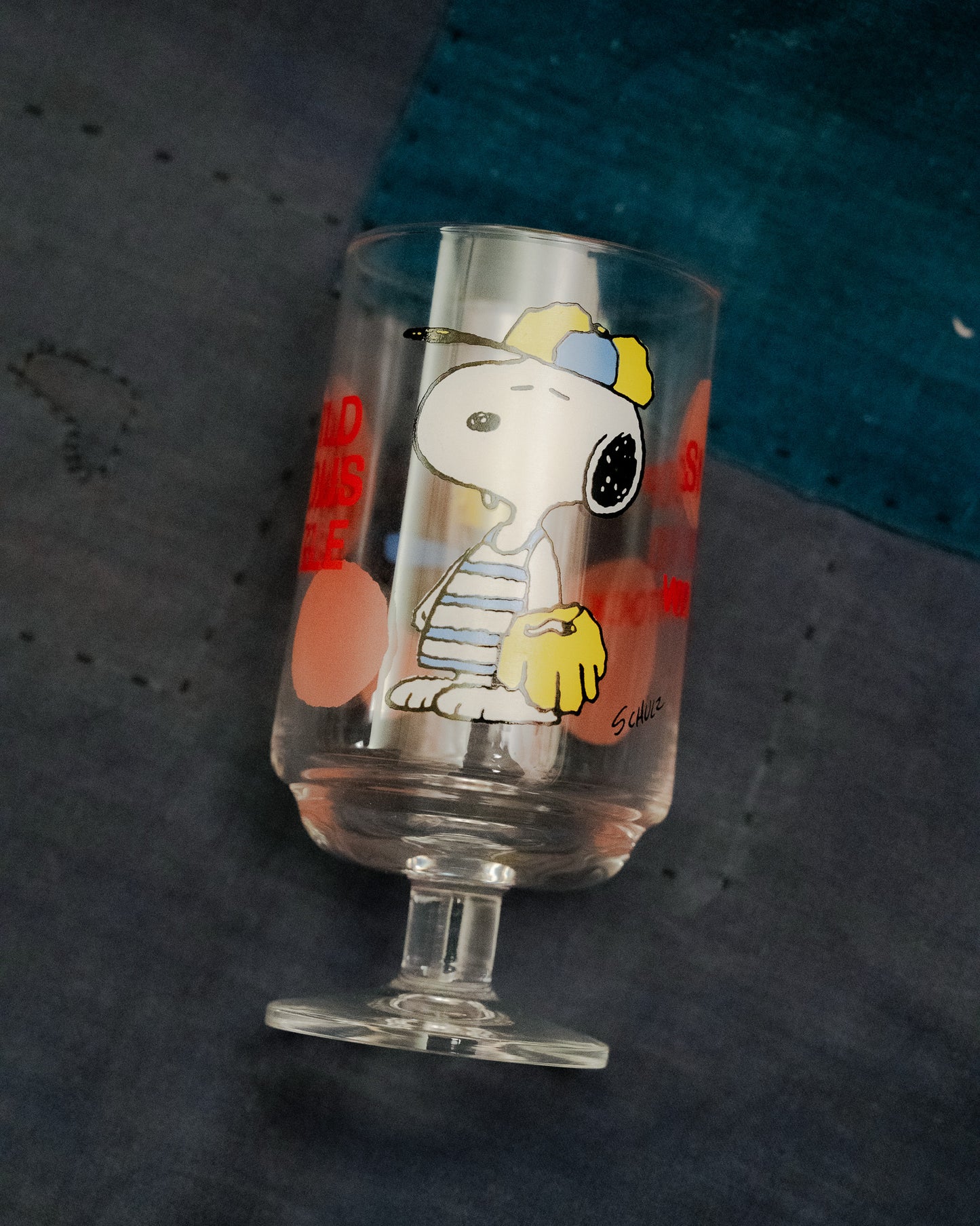 SNOOPY Glass Cup Set - 5 pieces