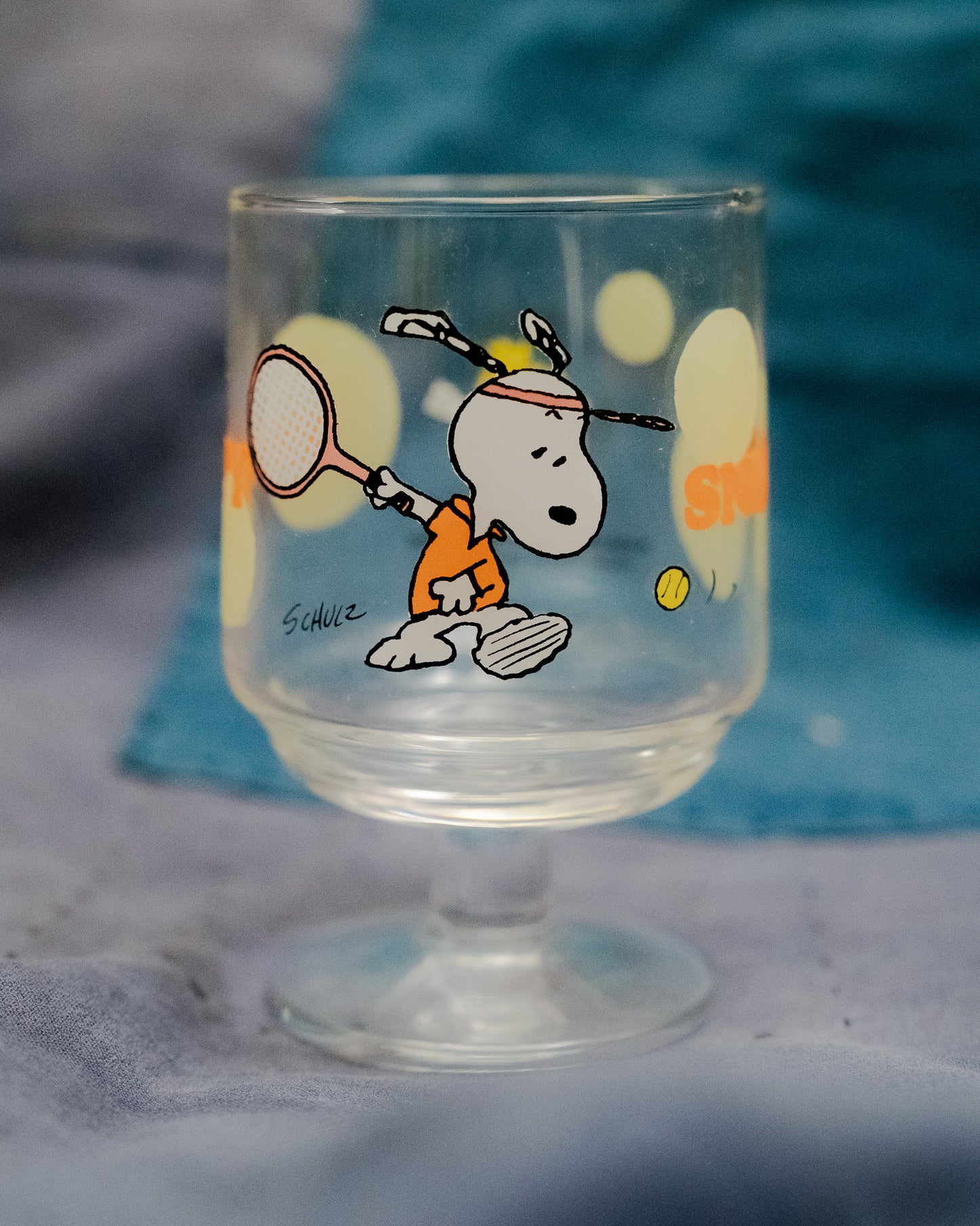 SNOOPY Glass Cup Set - 5 pieces