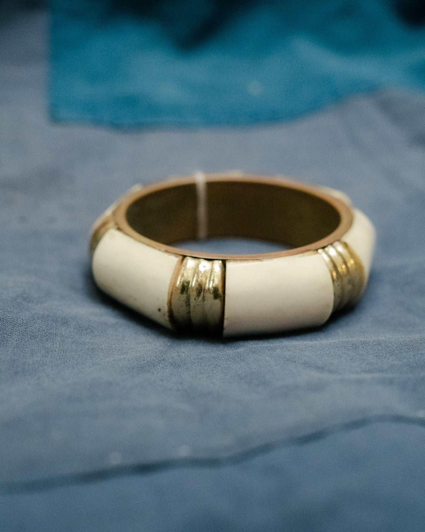 Indian Cow Bone Metal Bangle
