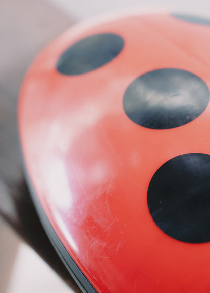 1970s "HITACHI" MQ-20 Ladybug Portable Record Player
