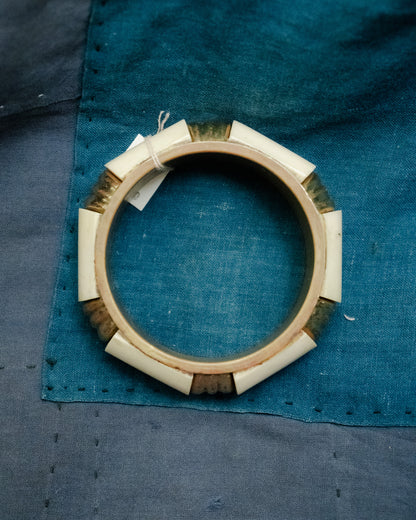 Indian Cow Bone Metal Bangle