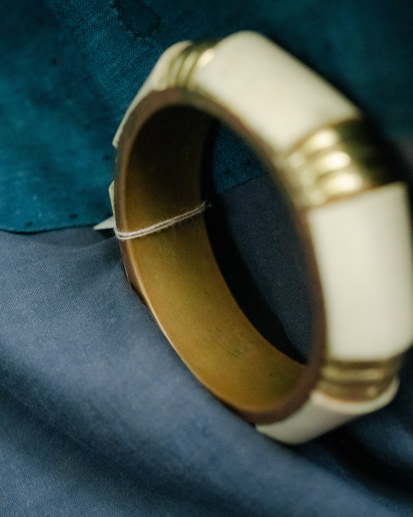 Indian Cow Bone Metal Bangle