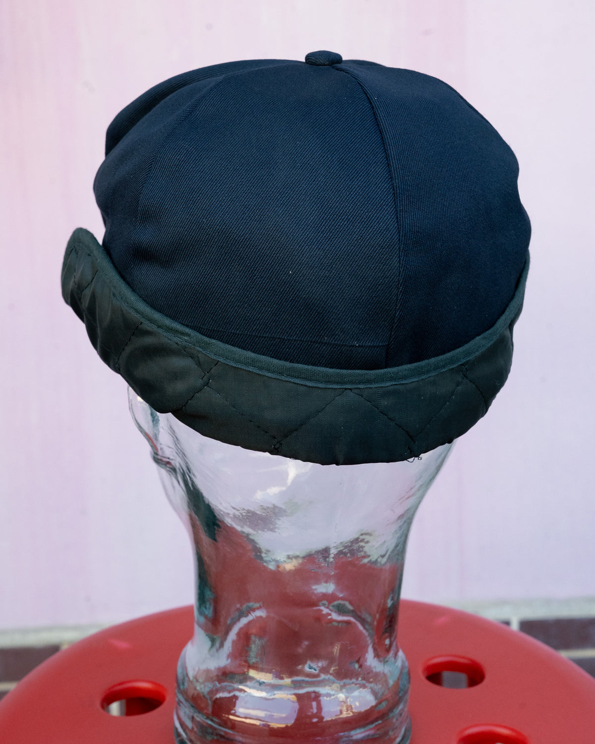 1960s-1970s ACWA Union Made Minneapolis Gas Light Company Mascot Minni Quilted Lining Earflap Cap