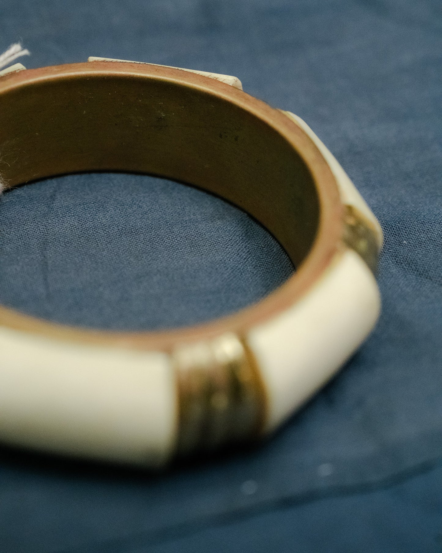 Indian Cow Bone Metal Bangle