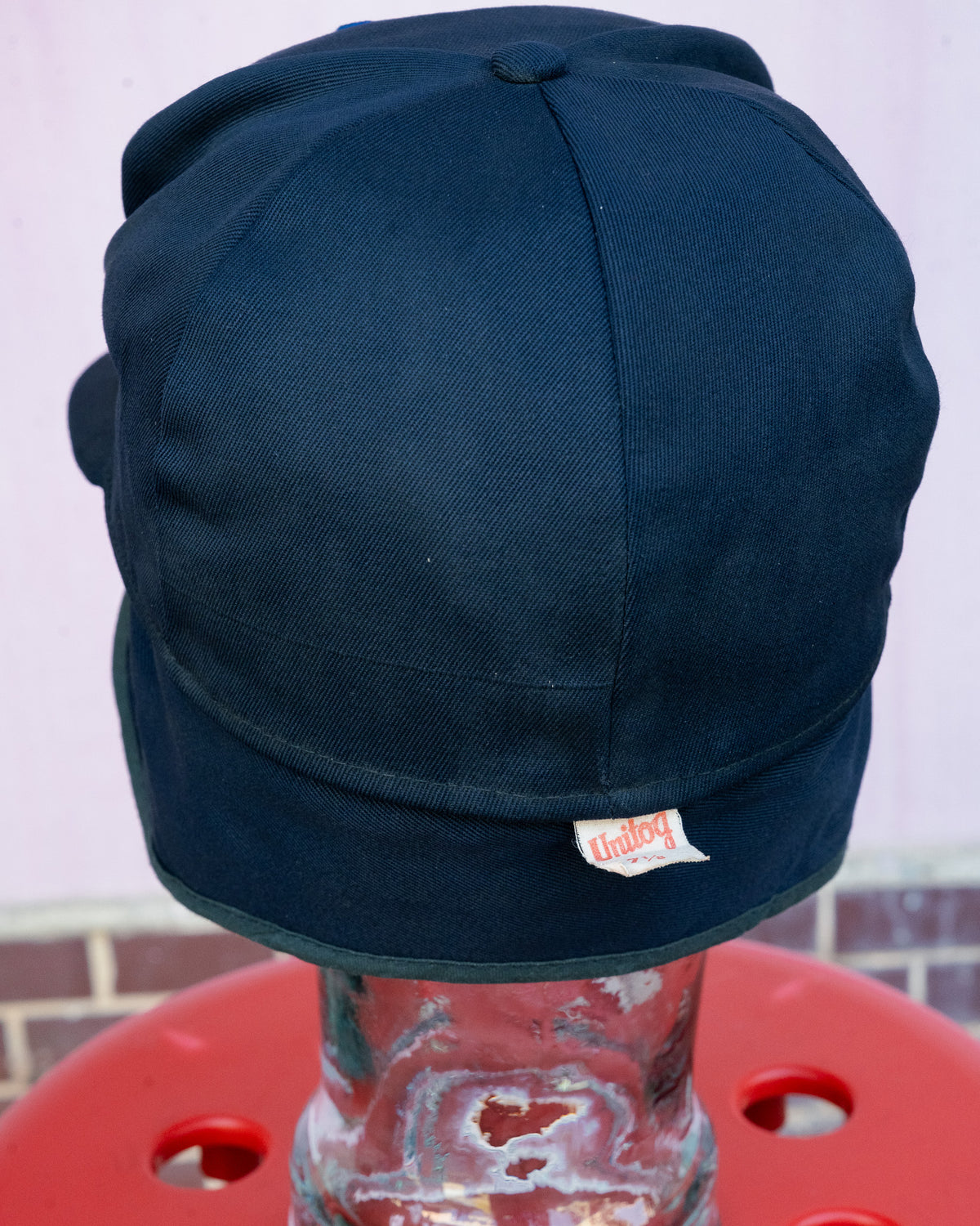 1960s-1970s ACWA Union Made Minneapolis Gas Light Company Mascot Minni Quilted Lining Earflap Cap