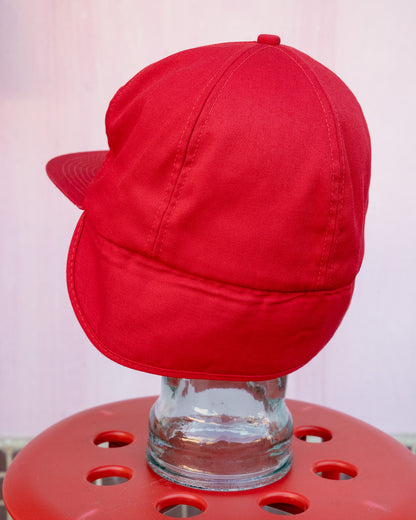 1980s "K-BRAND" Continental Grain Sherpa Earflap Cap