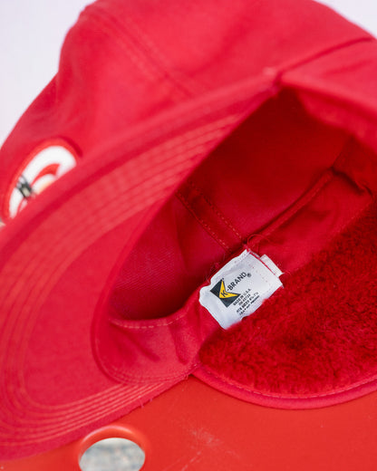 1980s "K-BRAND" Continental Grain Sherpa Earflap Cap