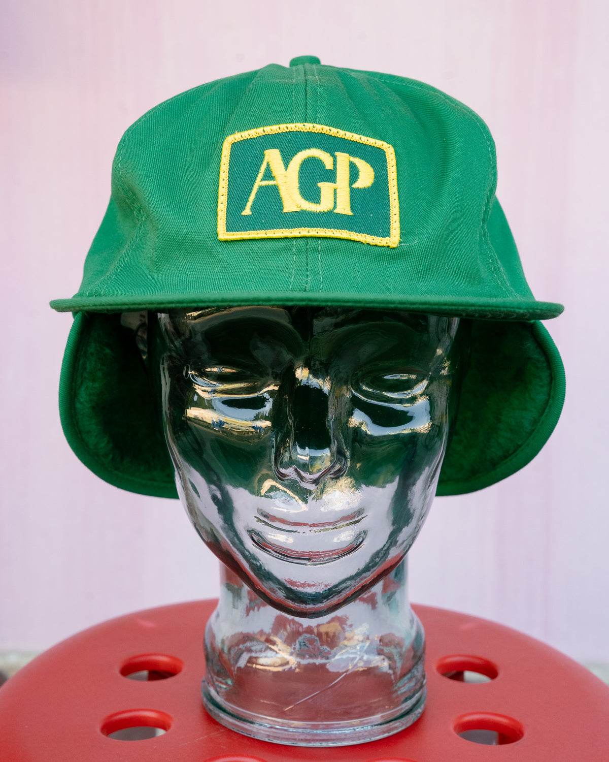 1980s "K-BRAND" AGP Sherpa Earflap Cap