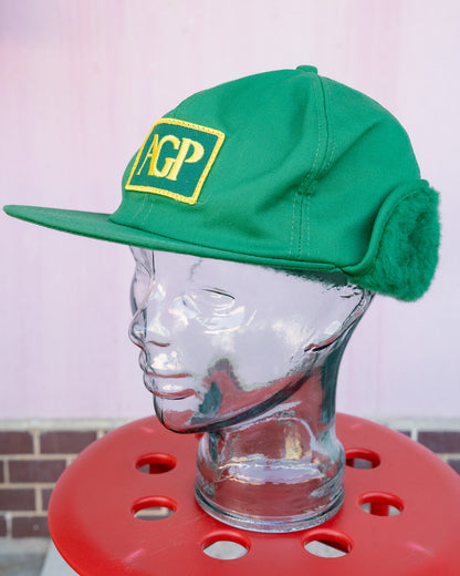 1980s "K-BRAND" AGP Sherpa Earflap Cap