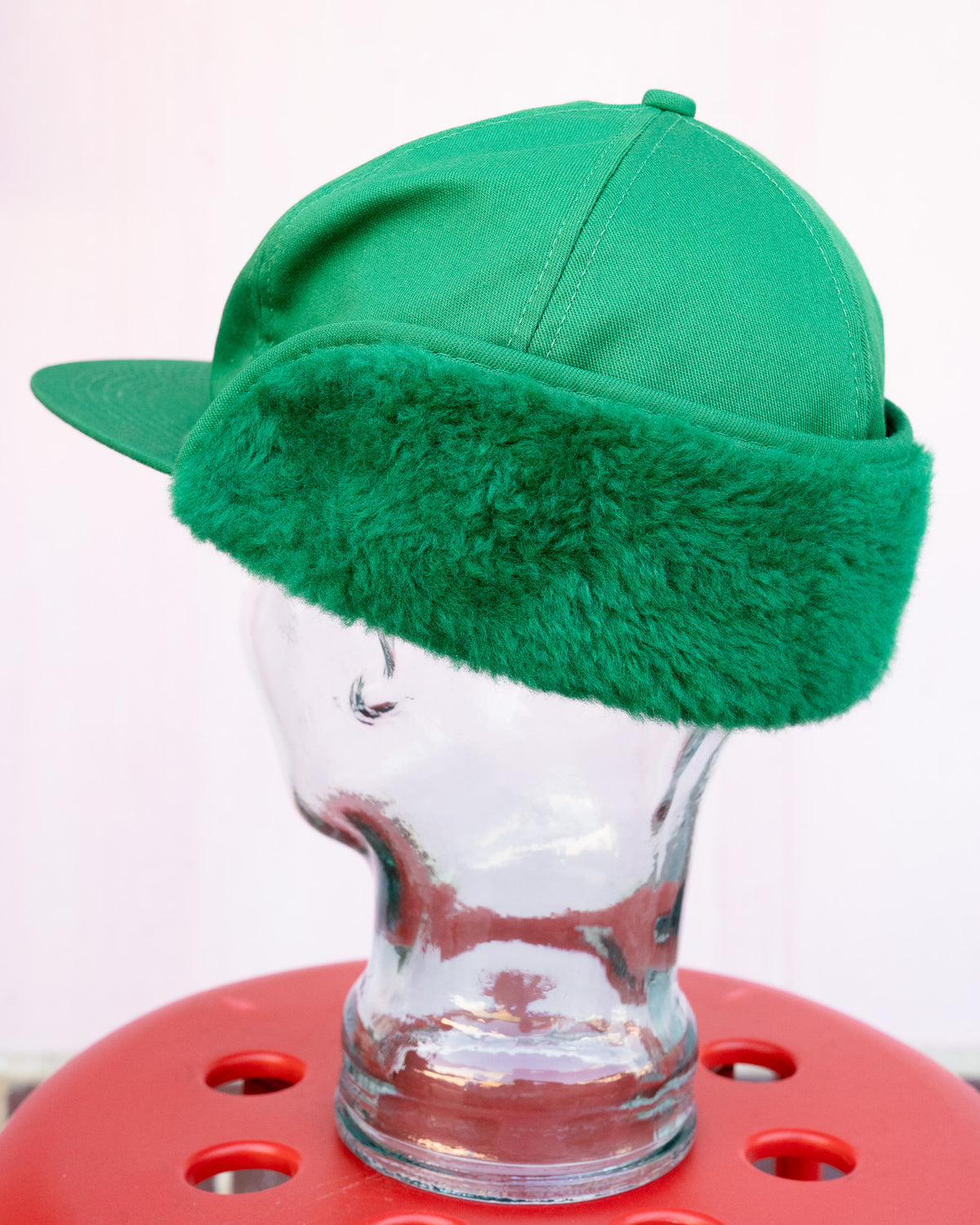 1980s "K-BRAND" AGP Sherpa Earflap Cap