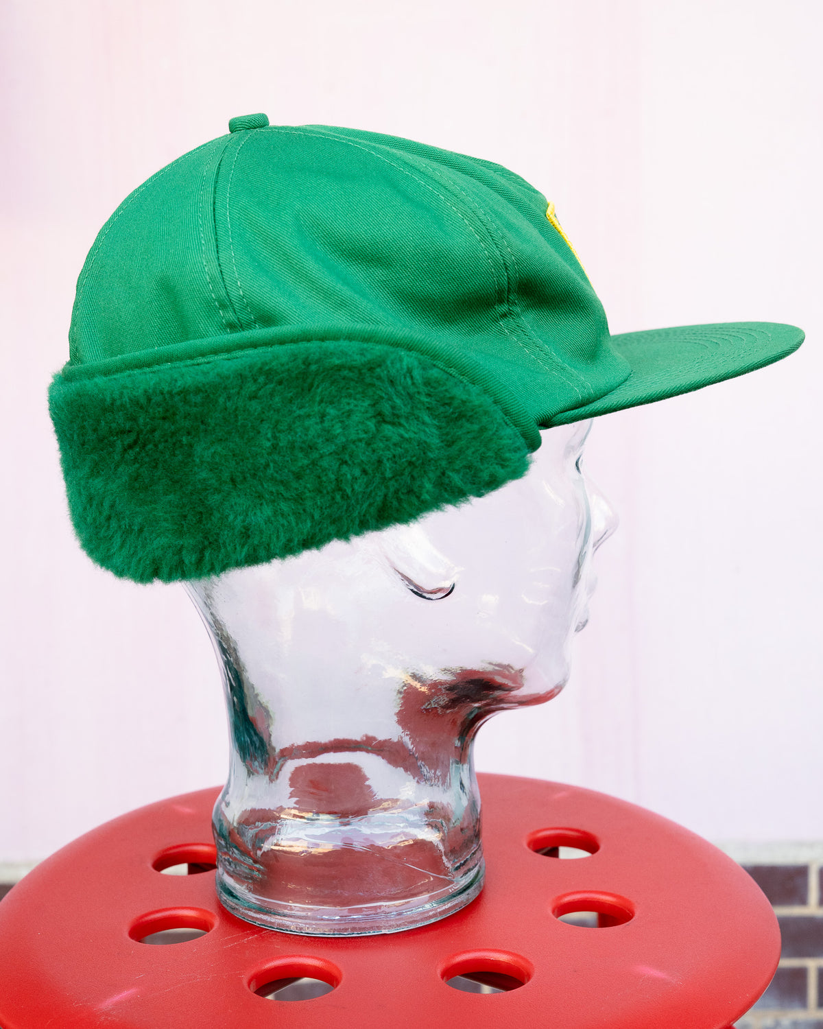1980s "K-BRAND" AGP Sherpa Earflap Cap