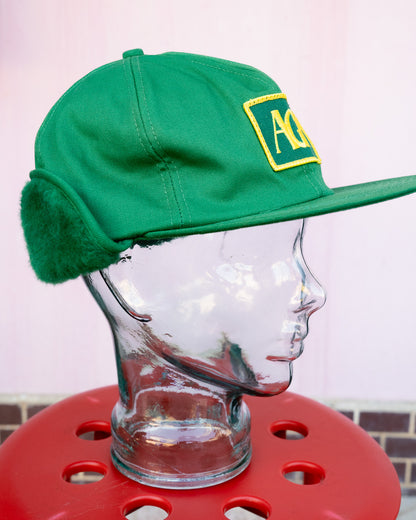 1980s "K-BRAND" AGP Sherpa Earflap Cap