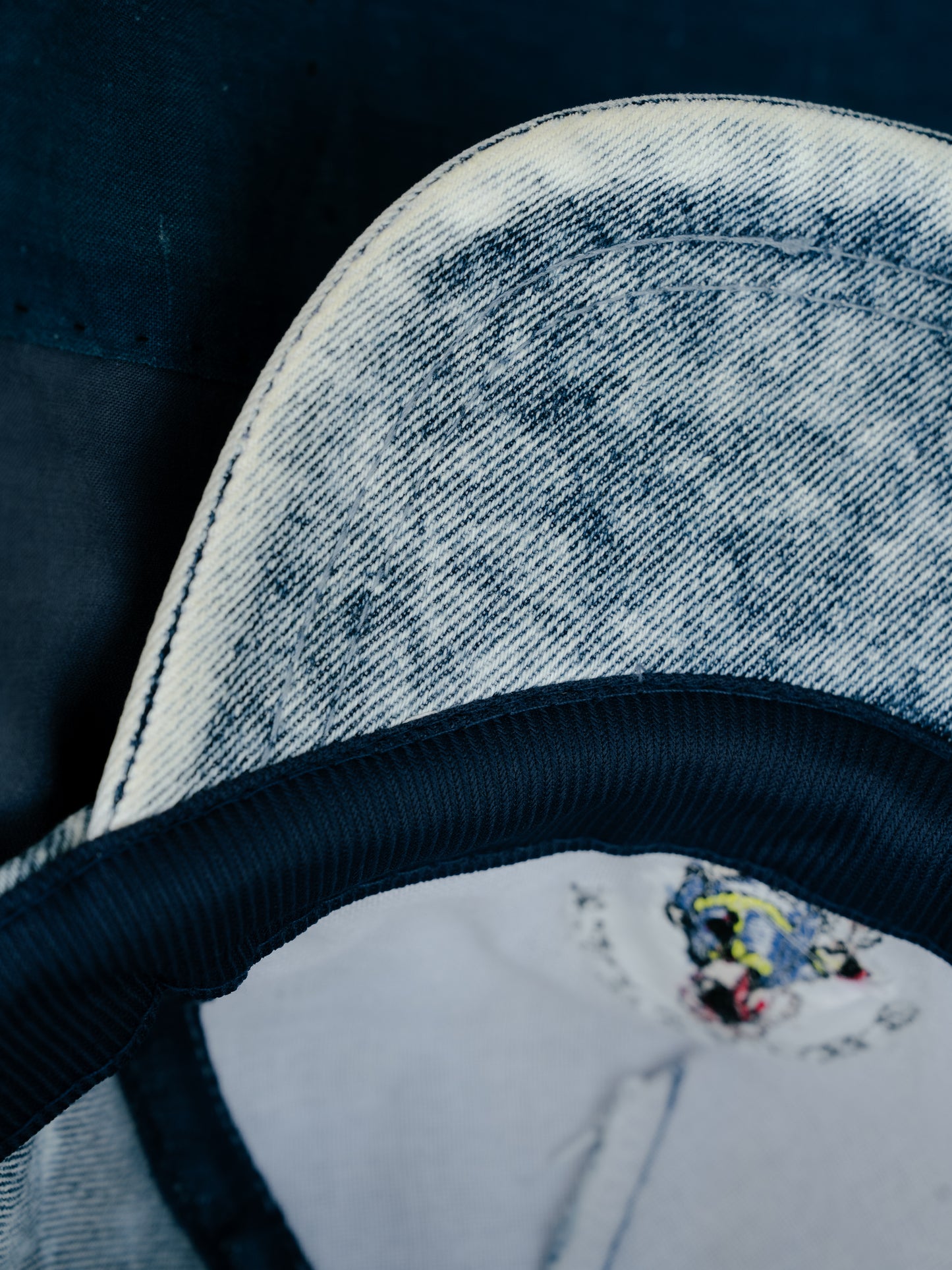 "KATI" FAT JACKS SALOON Stonewash Strapback Cap