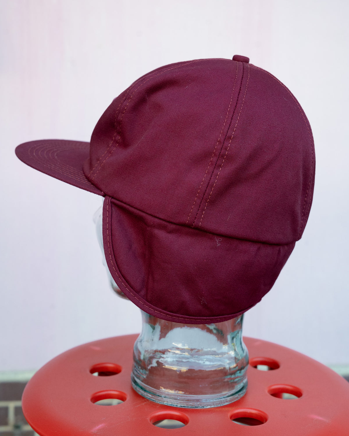 1980s "K-BRAND" Northrup King Seeds Co Patch Earflap Cap