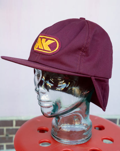 1980s "K-BRAND" Northrup King Seeds Co Patch Earflap Cap