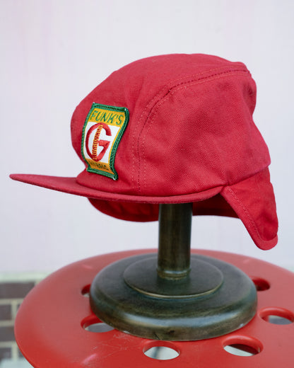 1980s Funk's G Hybrid Seed Corn Earflap Cap