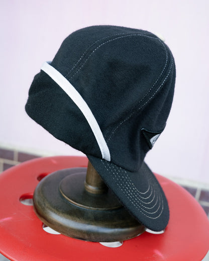1980s "Swingster" Hiniker Contrast Stitch Earflap Cap